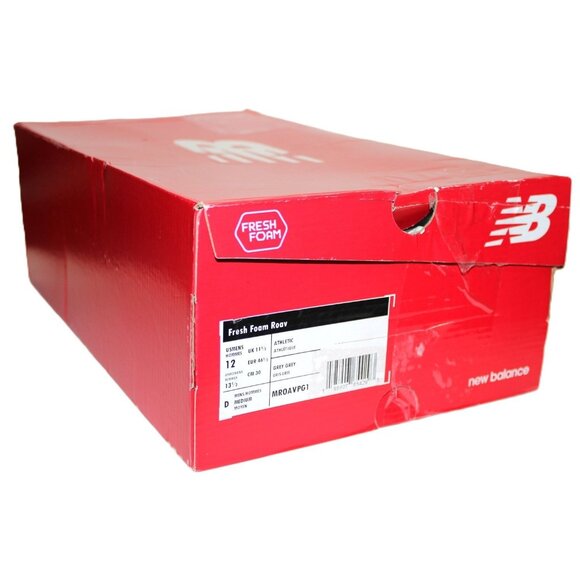 New Balance Men's Fresh Foam Roav Running Shoe Grey Size 12 Medium - Picture 7 of 7